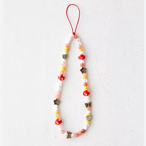 Urban Outfitters Accessories - Urban Outfitters Spring Multicolor Beaded Phone Strap